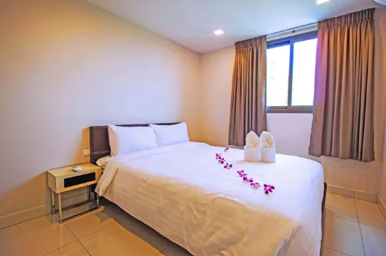 อพาร์ตเมนต์แบบ 1 ห้องนอน