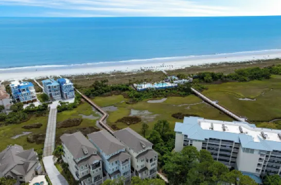 Sleeps 24 Private Beach Boardwalk Infinity Pool 20 Bradley Cir by AvantStay 酒店