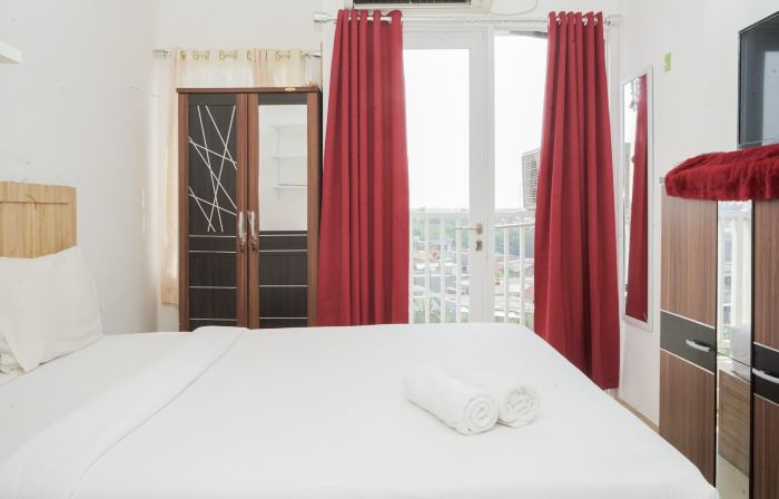 Fully Furnished with Cozy Design Studio Poris 88 Apartment