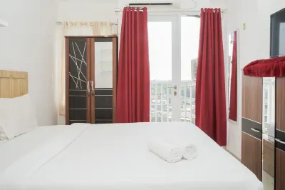 Fully Furnished with Cozy Design Studio Poris 88 Apartment Hotel dekat Gerbang & Balai Warga Bumi Padjajaran 3 (Blok ABCDE)