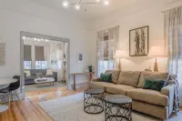 Stylish Kitchen and Cozy Front Porch - Charming Historic Retreat