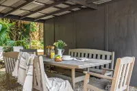 1 Min Private Beach & River Access w Movie Room, Heated Pool, Kayaks & Game Room