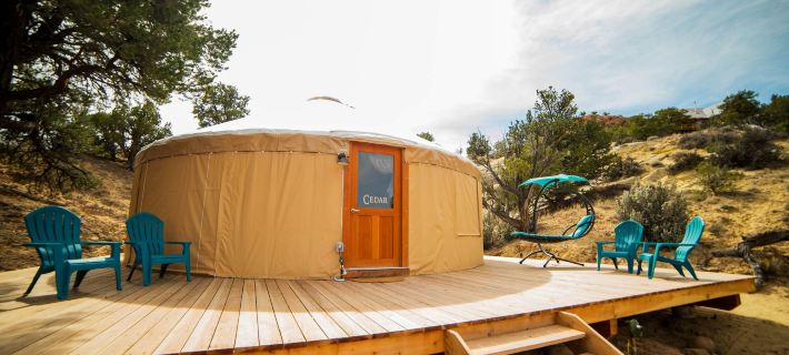 Escalante Yurts - Luxury Lodging Hotels in Garfield County