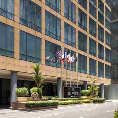 Raffles Makati Hotel Exterior