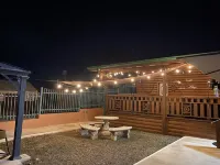 Poblado Log Cabin Camper