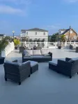 New condo close to the boardwalk and 2 blocks from the beach.