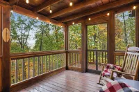 Cabin Just 5 Miles from Downtown Blue Ridge! Game Room & Hot Tub! Dogs Welcome!
