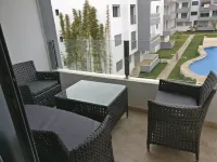 Appart T3 dar Bouazza Clim Piscine Wifi 90m2