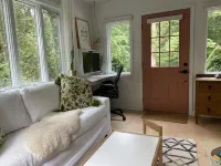 Cozy Coastal Retreat w/ Detached Office Near NYC