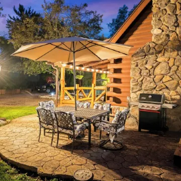 Riverfront Cabin with Cedar Wood Hot Tub, Dry Sauna, and Dock