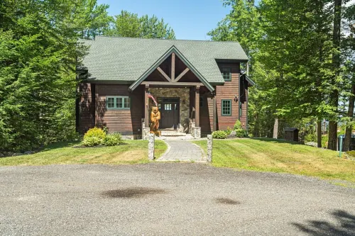 Winnipesaukee Waterfront Adirondack Home with Dock