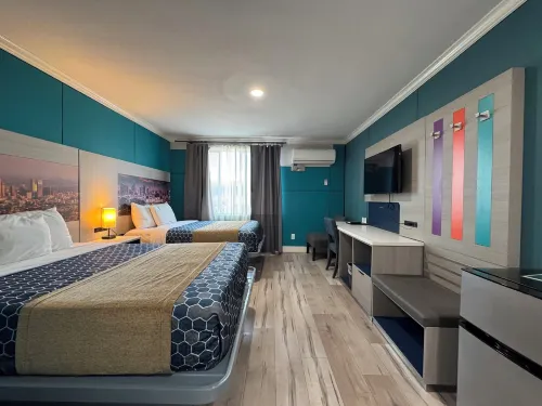 Hometel Suites - Los Angeles (Koreatown) โฮมเทล สวีทส์ - ลอสแอนเจลิส (คอเรียทาวน์) - พร้อมอาหารเช้า