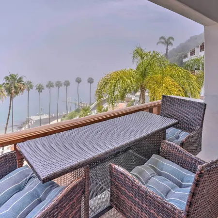 Quiet Avalon Getaway Villa w/ Ocean View & Balcony