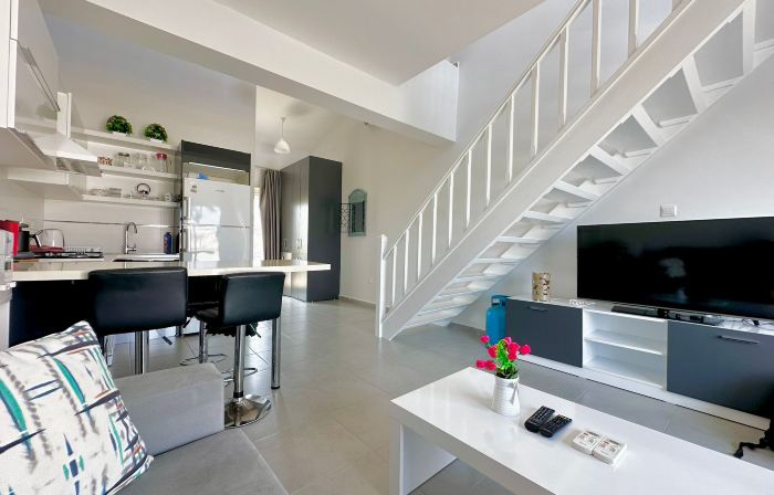 Sea-view apartment with balcony – Sea Magic Park, Esentepe
