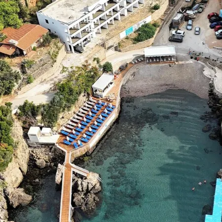 Hotel Mediterraneo Liman Free Private Beach for Hotel Guest