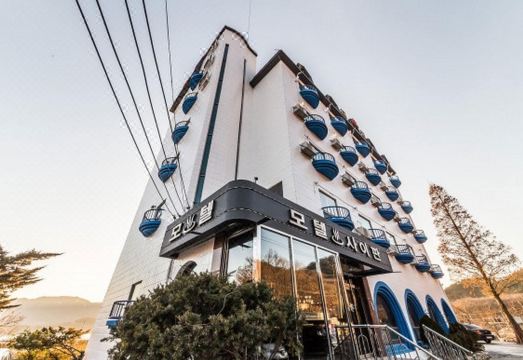 바다가 보이는 사이판 모텔 객실 뷰