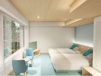 デラックス ツインルーム(マウンテンビュー) ホテル花月園の写真