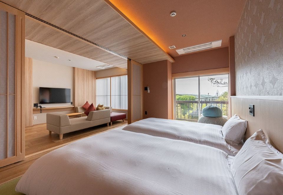 타이센카쿠의 강가 전망