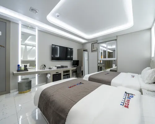 Jecheon Java Self Check-in Motel Hotels in Jecheon-si