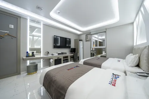 Jecheon Java Self check-in Motel Hotels in Jecheon-si
