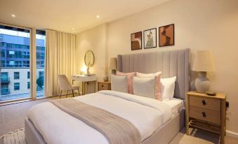 The Millharbour Retreat - Elegant 1bdr Flat With Balconies