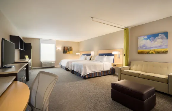 萊文沃思市區希爾頓惠庭酒店