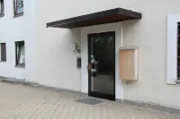 Modern flat facing south with view over mountains and lake