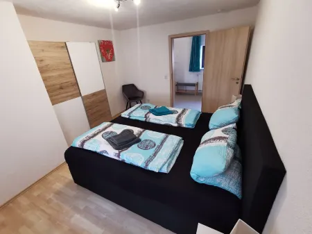 Fili's vacation apartment, vacation with pets Отели в г. Оденвальд