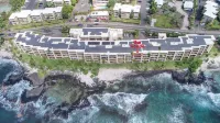 海濱頂層公寓 - 空調、海浪拍岸、壯麗日落、沖浪者、海龜 - 沙灘
