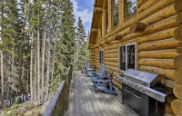 July Special! Cabin with Hot Tub! Near FairPlay & Breck!