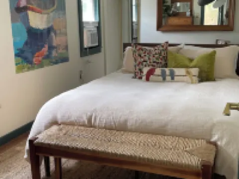 Cozy 2br cottage with firepit, long lake views, lake access and shady/sunny dock Hotels in Castleton