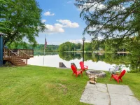 The quintessential lakeside cabin. Tradition meets today. Family, friends, pets!