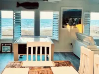 Condo with wide-open ocean views and only steps from beach