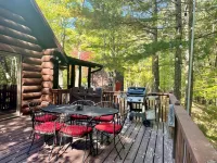 Family Log Cabin - Lake, Golf, Pool, Hike, Ski-Atv & Game Room - Northwoods WI