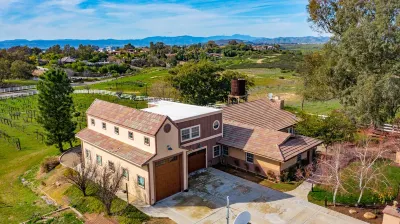 Temecula Wine Country Home on 5 Acre Vineyard