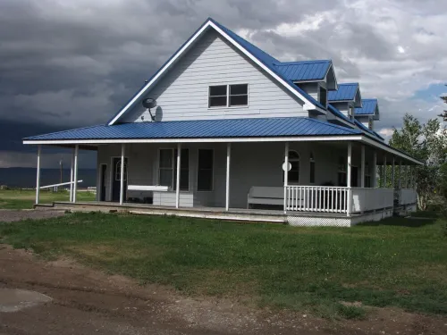 Comfortable basement apartment on Little Sheep Creek at foot of Lima Peaks