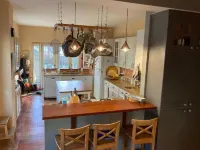 Beautiful, family-friendly home with yard and patio near Tufts, 10 min to Boston