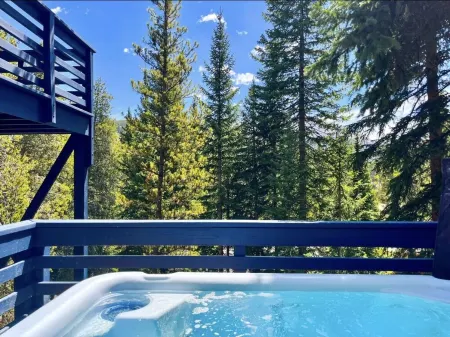 5 mins to Breck Village & Ski, Private Hot Tub, Mountain View
