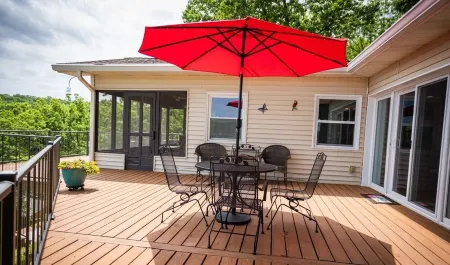 Take in Million dollar views with the Screened in Porch and OFP.