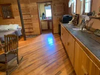 Bunkhouse on Working Ranch/Bird Sanctuary.  Cozy, cabin w. bathroom and kitchen
