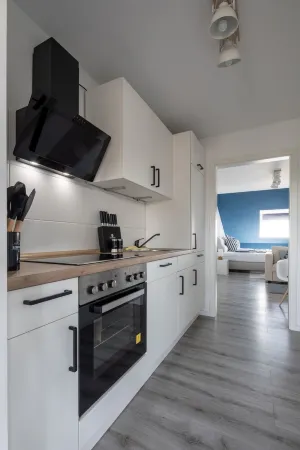 Apartment Koje in Schillg, walking distance to the beach, WLAN, parking, Sky