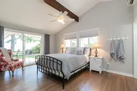 Quaint waterfront home with private beach