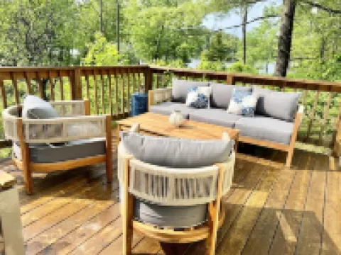 Many perfect sunsets at the magical house on the lake