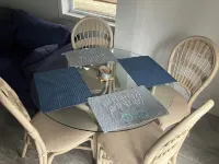 Downstairs of home 2-bedroom with AC, WiFi in  Red Bank. Private entrance. Hotels in Red Bank