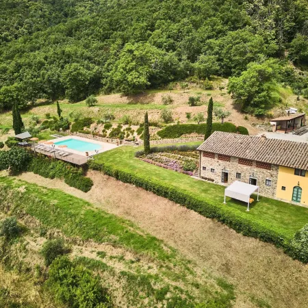Farmhouse in Chianti with Pool and Garden
