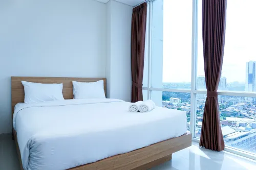 Homey and Modern 2Br Apartment at Atlanta Residence