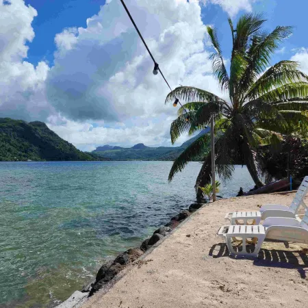 Villa de La Baie Raiatea - Bord de Mer de 70 m2