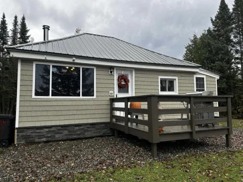 Lakefront Home on ATV Access Road and Snowmobile Trail Access! Hotels in Square Lake