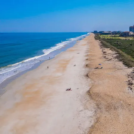 Ocean Front Flagler Beach Sleeps 5 People