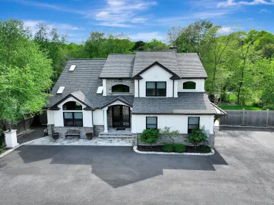 Estate Retreat in Toms River on Serene Brook with Private Island Hotel dekat Ocean County Library